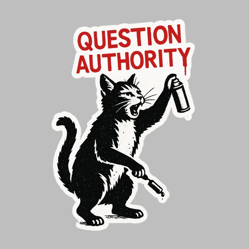 Cat Rebel: Question Authority