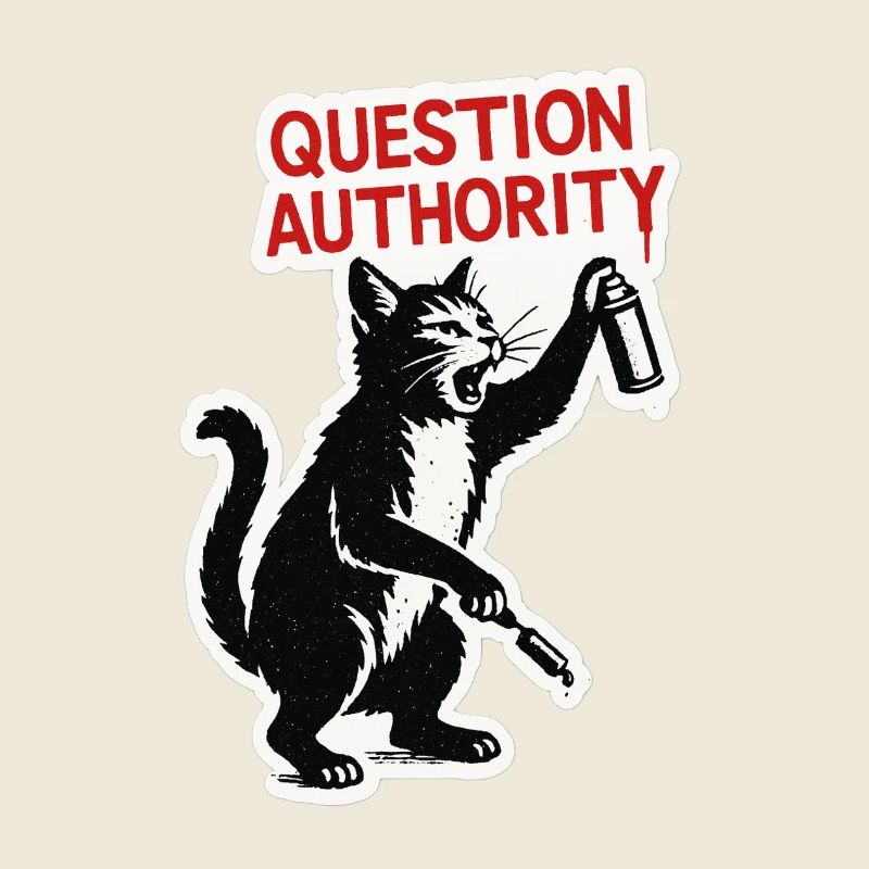 Cat Rebel: Question Authority