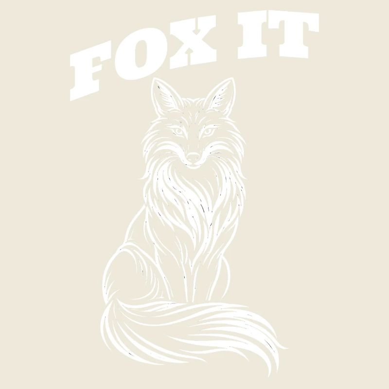 Fuchs-Silhouette - Fox it