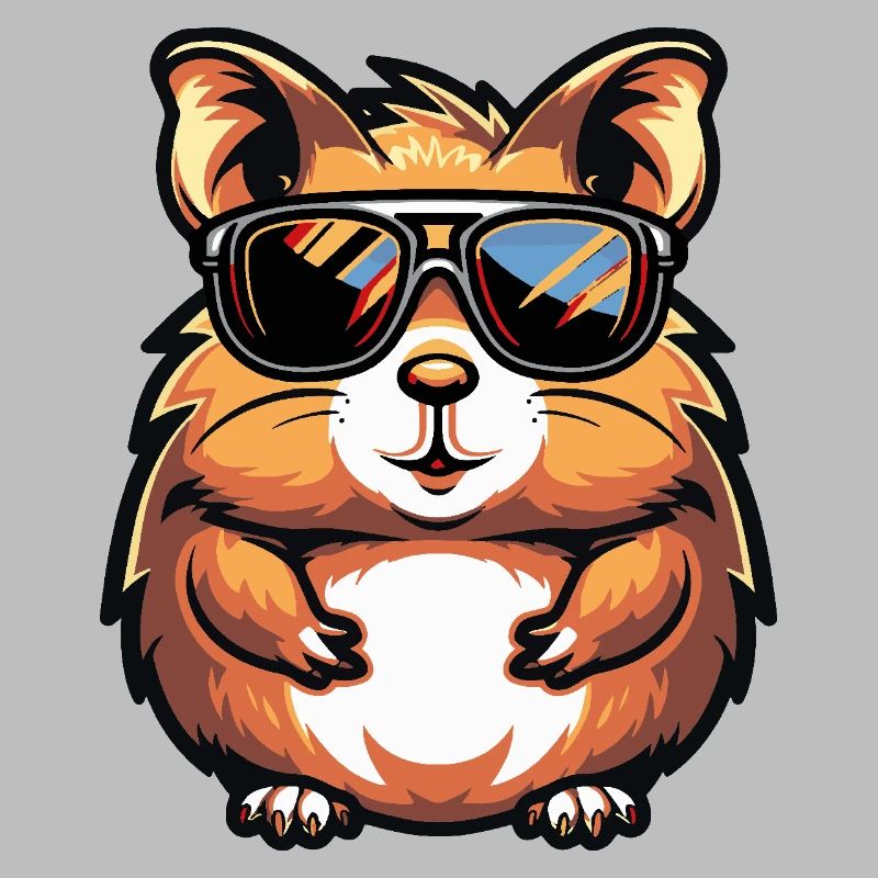 Hamster Bande dessinée cool
