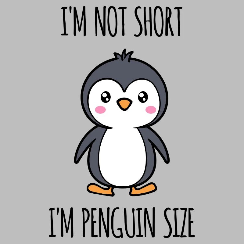 Süß Seevogel Pinguin Tier Vogel Statement