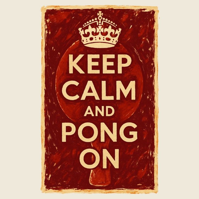 Keep Calm and Pong On / Ping