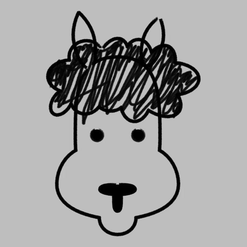 Alpaca Sketch