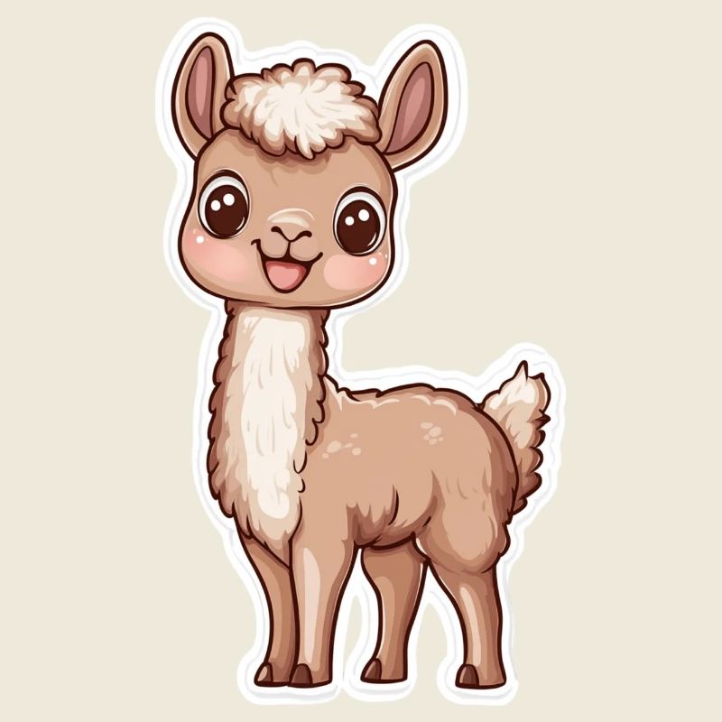 Llama Alpaca Llama Animal Gift