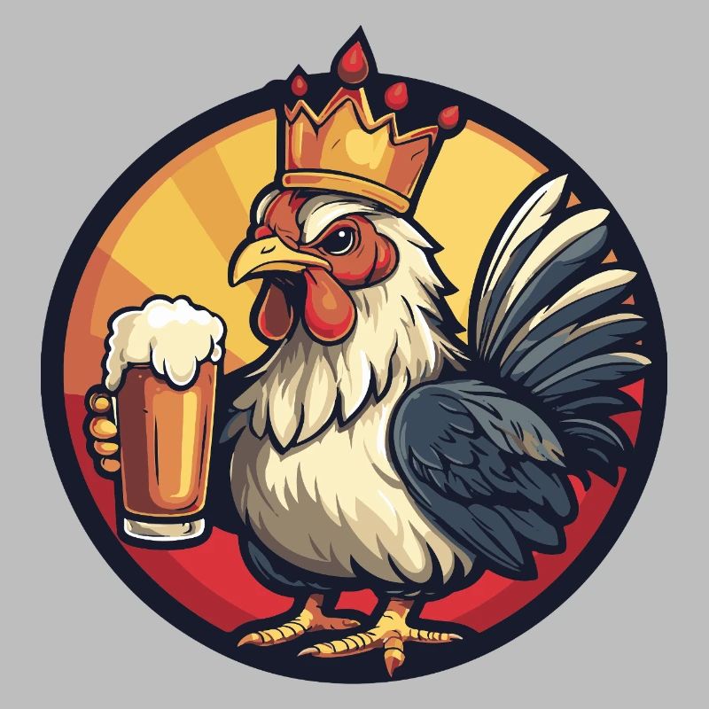 Huhn Bier