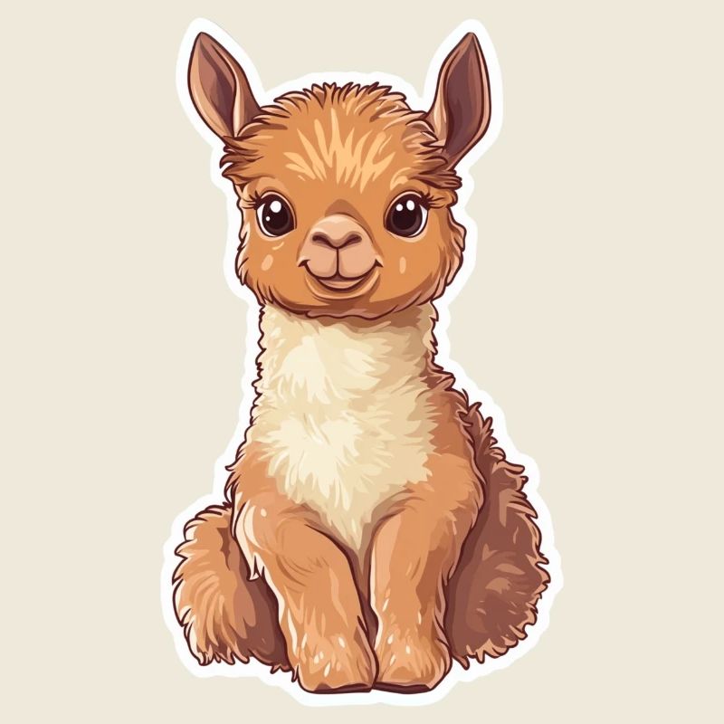 Llama Alpaca Llama Animal Gift