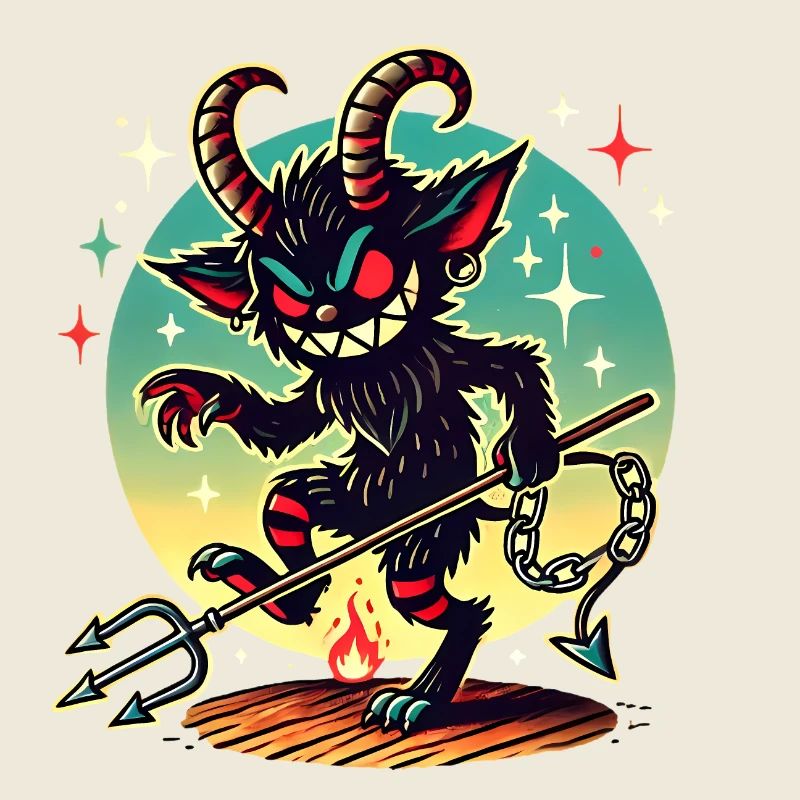 Krampusnacht Sei brav oder Vorsicht