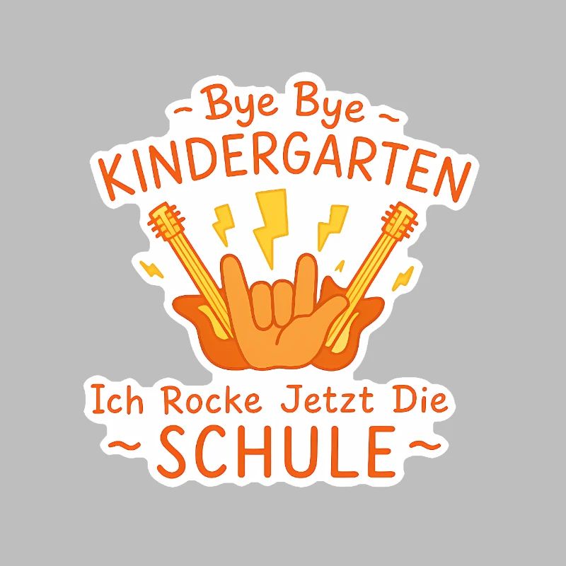 Rocking Into School Bye Bye Kindergarten