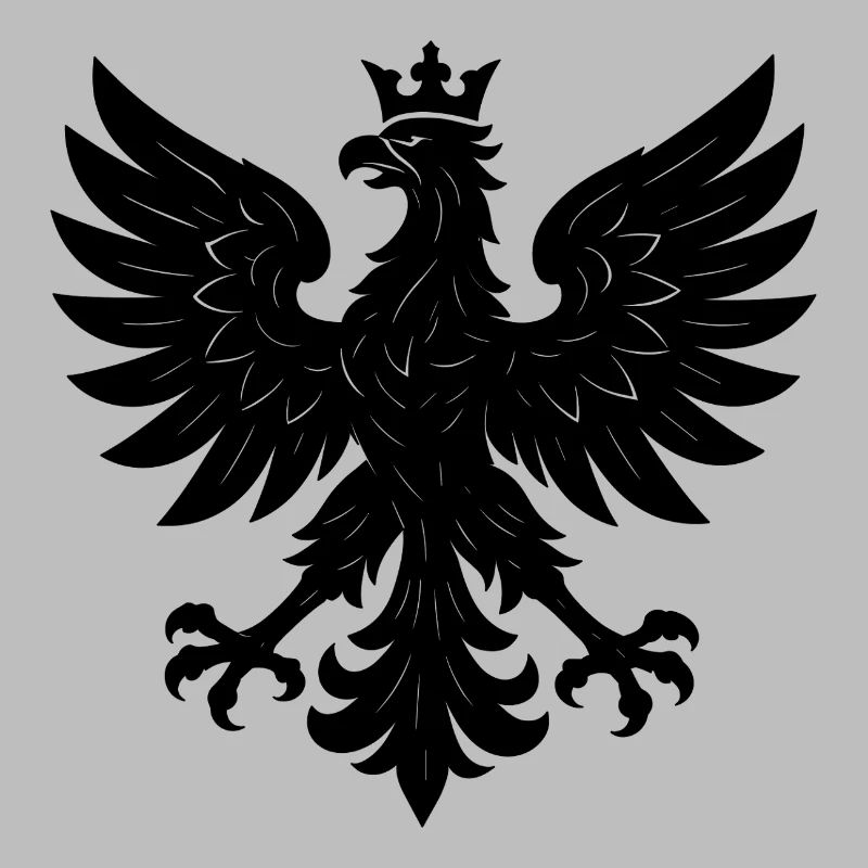 Pologne Polska Aigle Drapeau Drapeau Graphique Cadeau