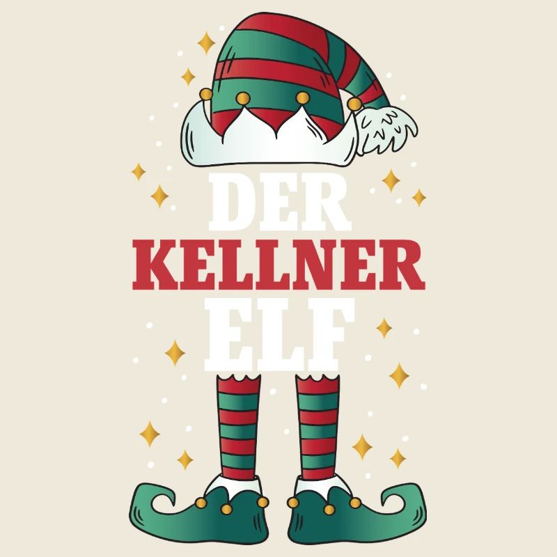Weihnachten Der Kellner Elf