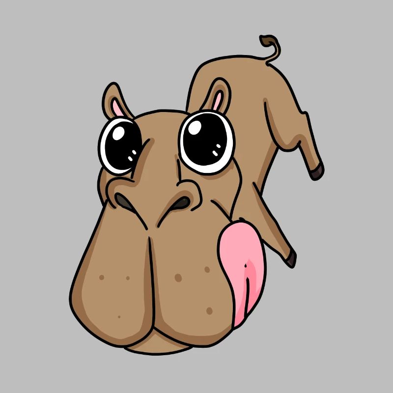 Kamel großes Gesicht - Kamel Kopf