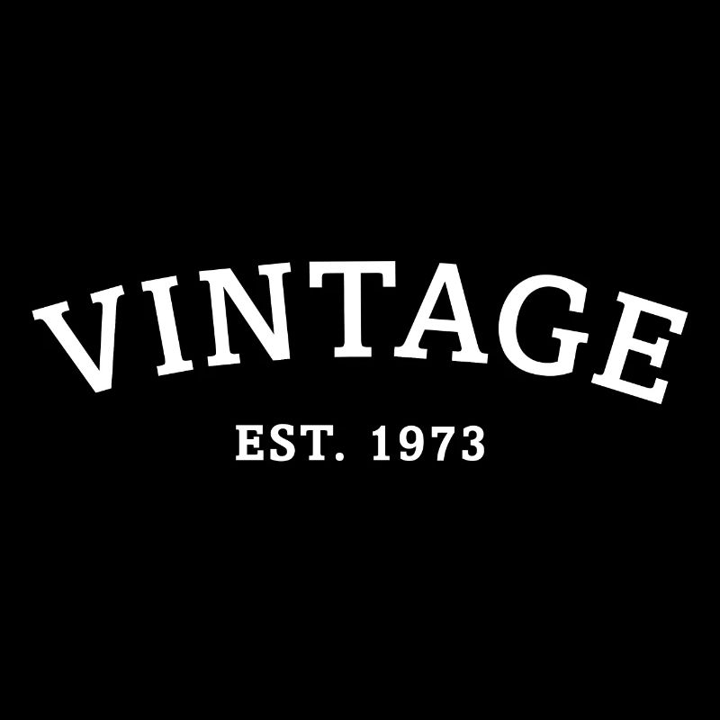 Vintage Est. 1973 Birthday Gift