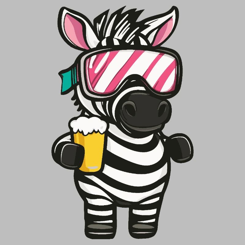 Zebra Apres Ski Bier