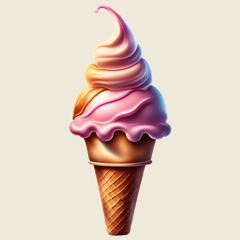 Cornet de glace mignon