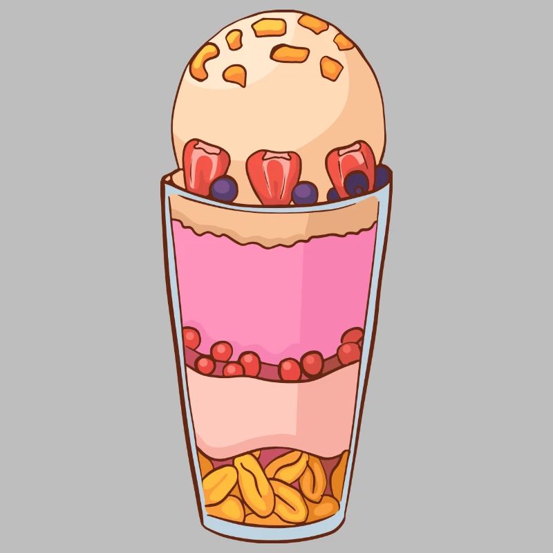 Eis Speiseeis Eiskrem Eiscreme Kugeleis Eisbecher