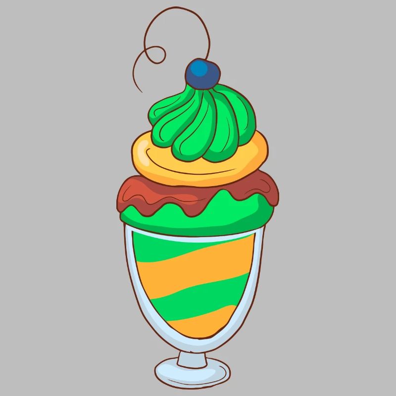 Eis Speiseeis Eiskrem Eiscreme Kugeleis Eisbecher