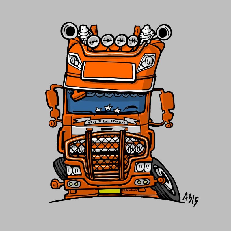 0613 daf FX sur l'orange route