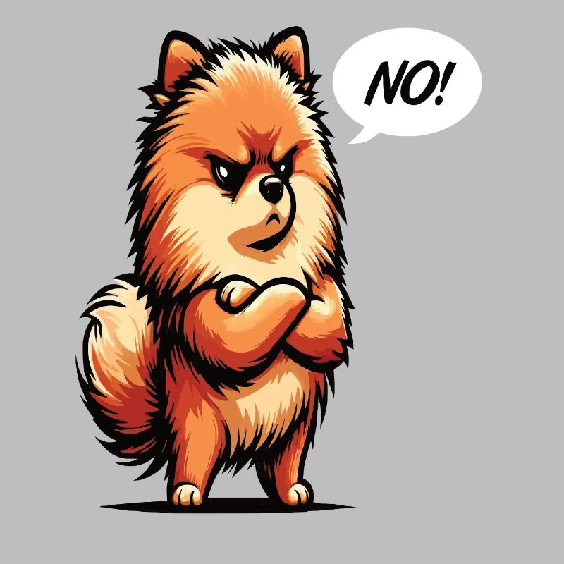 No Pomeranian Dwarf Spitz Dwarf Spitz Holder Spitz