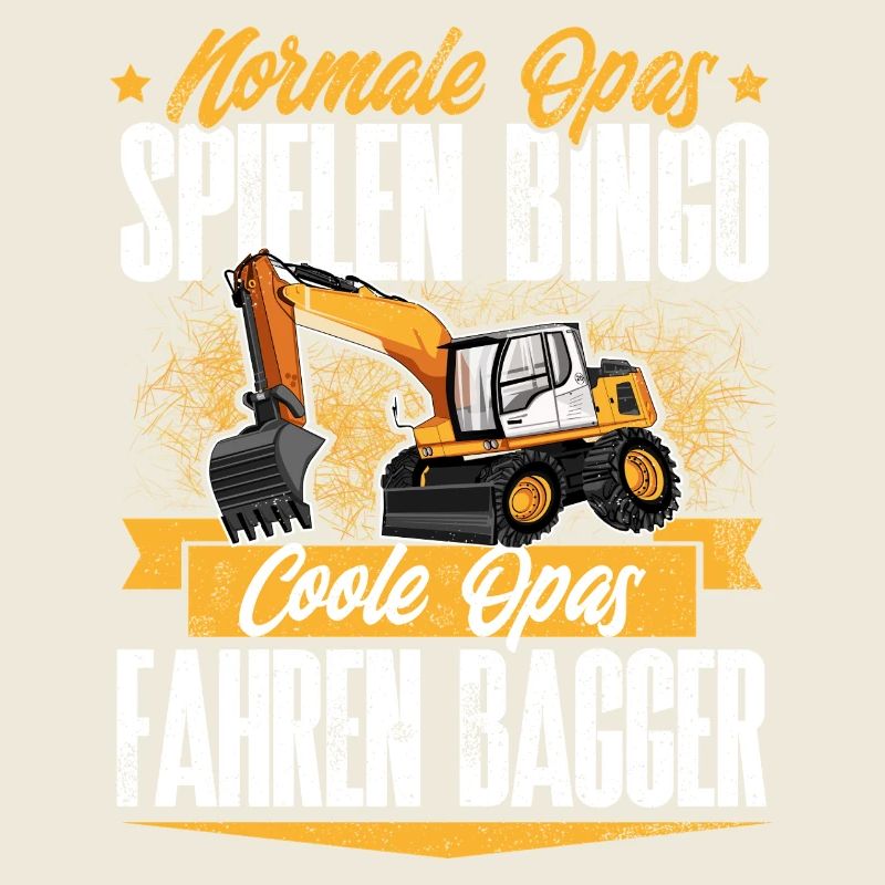 Baggerfahrer Opa
