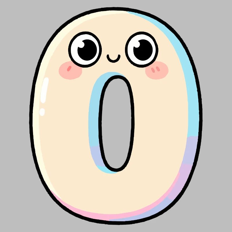 Zero Kawaii lächelt
