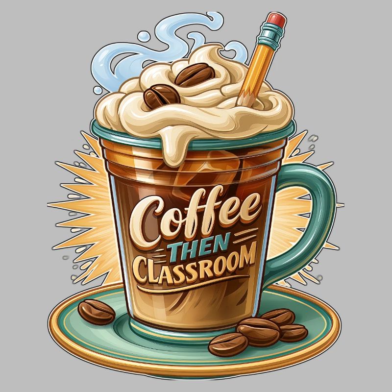 Kaffee und dann Klassenzimmer