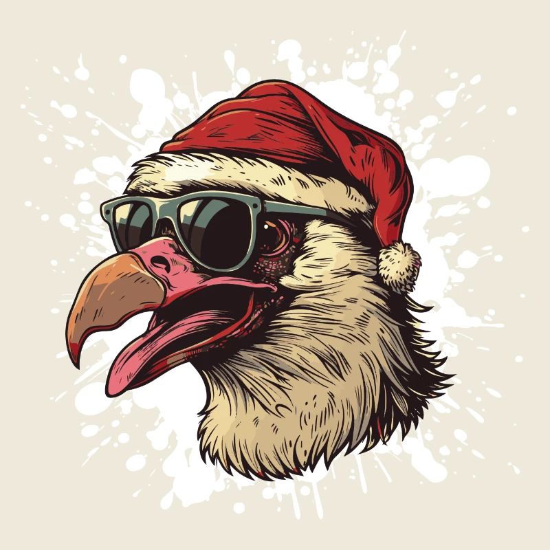 Harpy Bird Christmas Funny