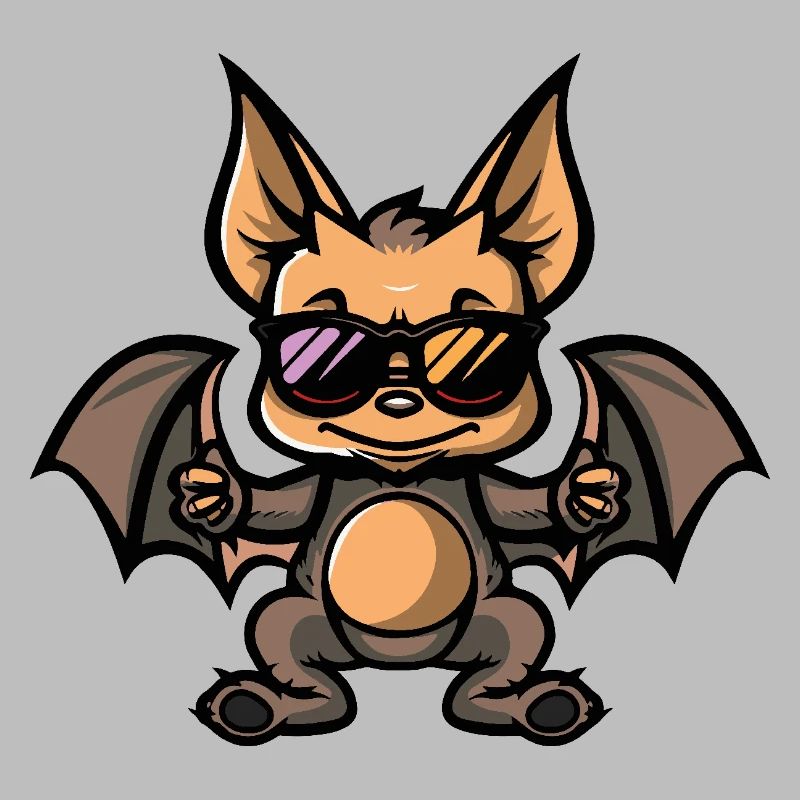 Fledermaus Cool Comic