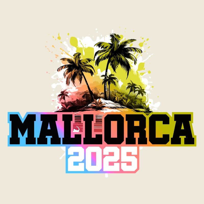 Majorque 2025 Palmiers Coloré