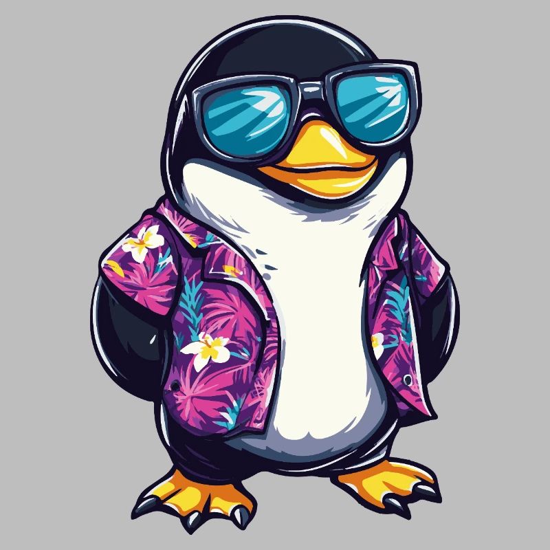 Penguin Comic Cool Summer