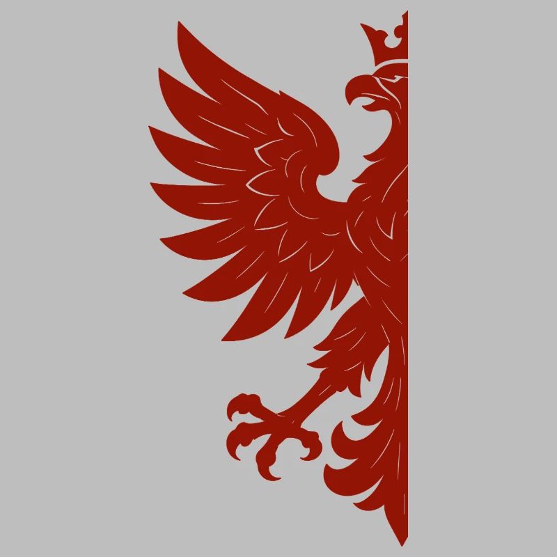 Poland Polska Eagle Flag Flag Red Gift