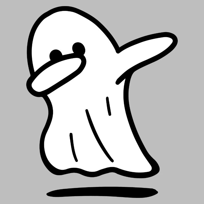 Ghost / Funny ghost / halloween / dabbing ghost