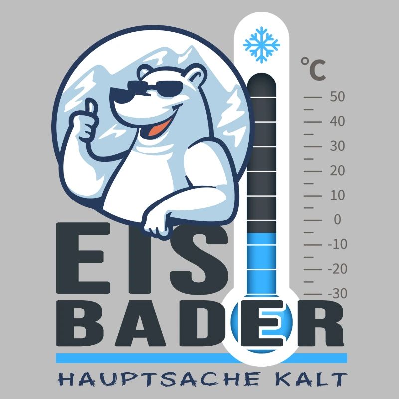 Eisbader Eiswasser winterbaden Eisbad