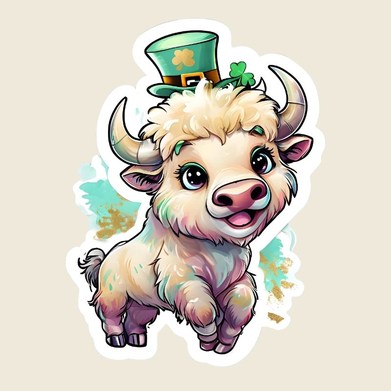 Cadeau de bison pour la Saint-Patrick