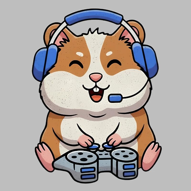 Hamsters while gaming