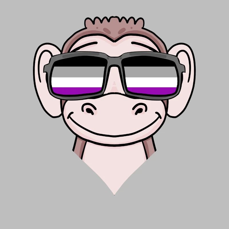 Asexual Lgbt Monkey Asexuality