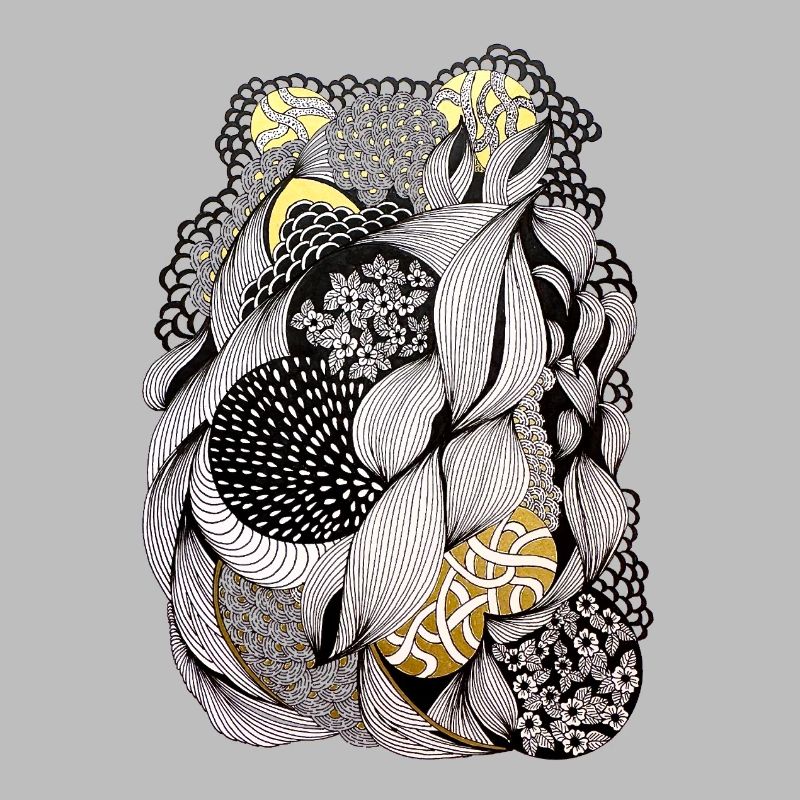 Intertwined Flower Pattern