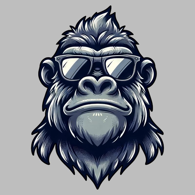 Cool Gorille Sunglasses Monkey