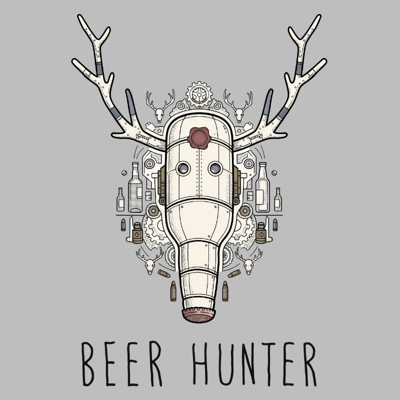 Beer Hunter Trophy – Stahlflasche