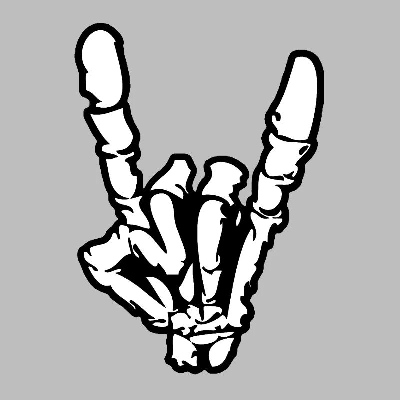 Rock'n'Roll- oder Heavy-Metal-Handzeichen *