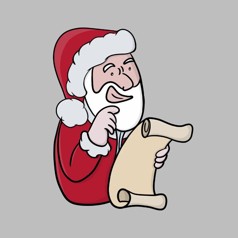 Die Liste der ungezogenen oder netten Hüter des Weihnachtsmanns