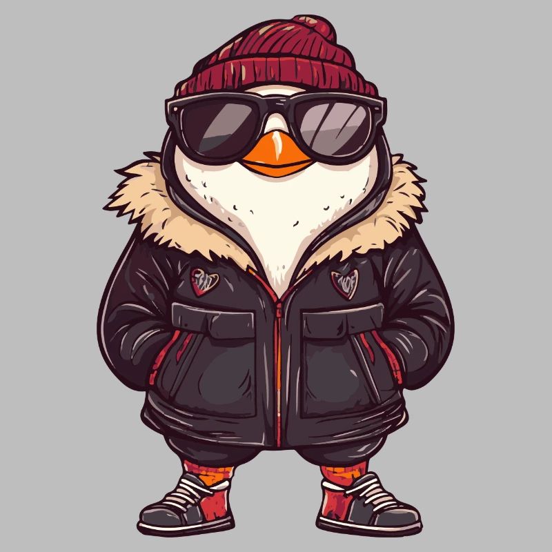 Penguin Winter Comic