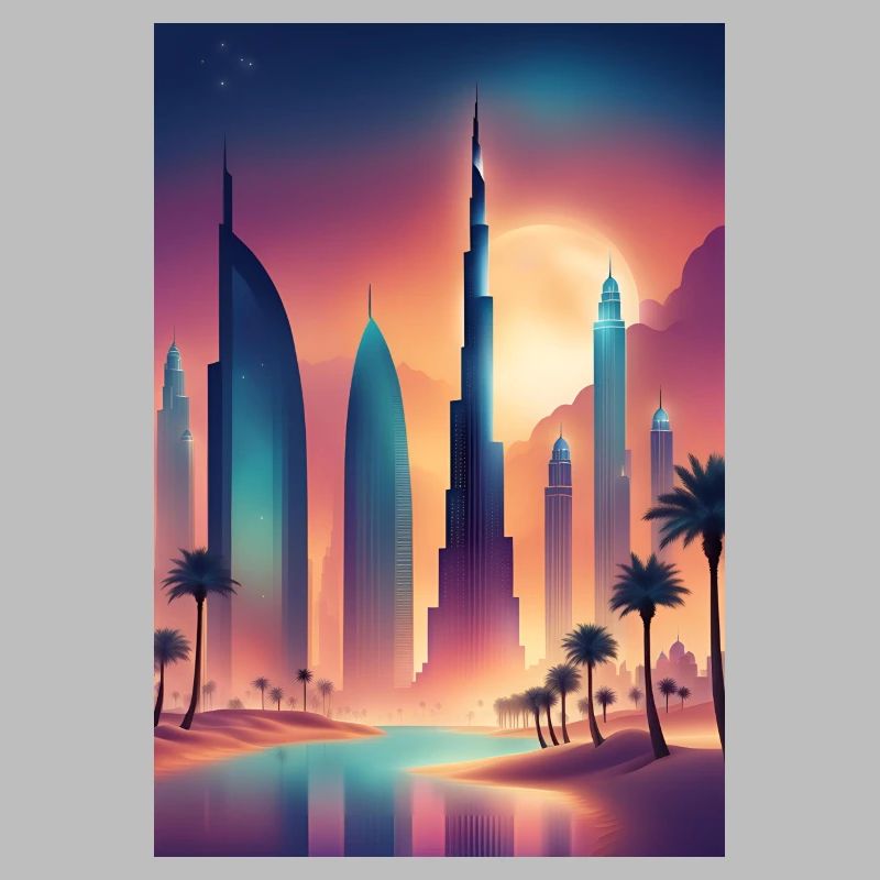 Paysage urbain coloré de l’est