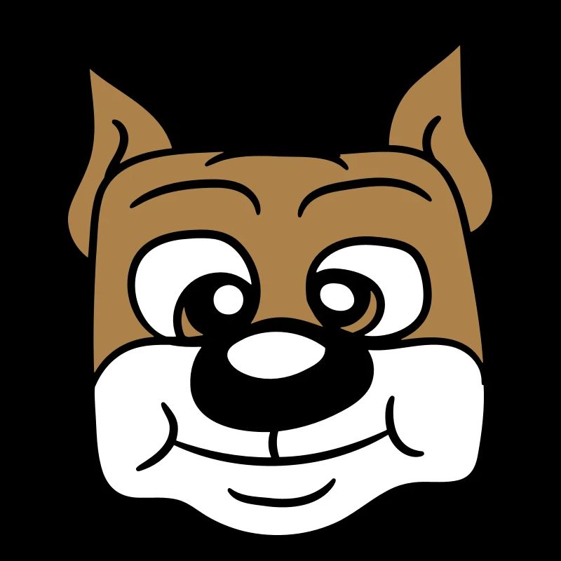 Visage de chien Petit Tête d’animal de compagnie Mignon