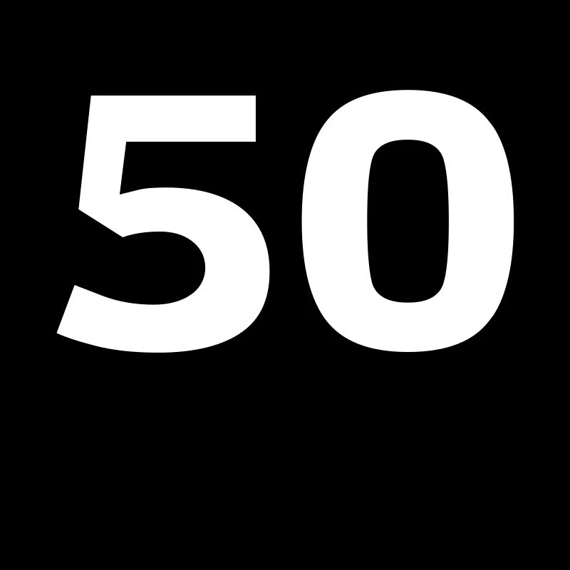 Sur le 50e "Na 50 et? 'Anniversaire une chemise
