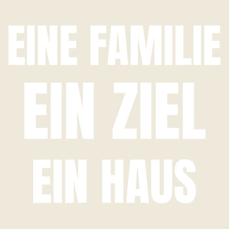 Une famille, un objectif, une maison.