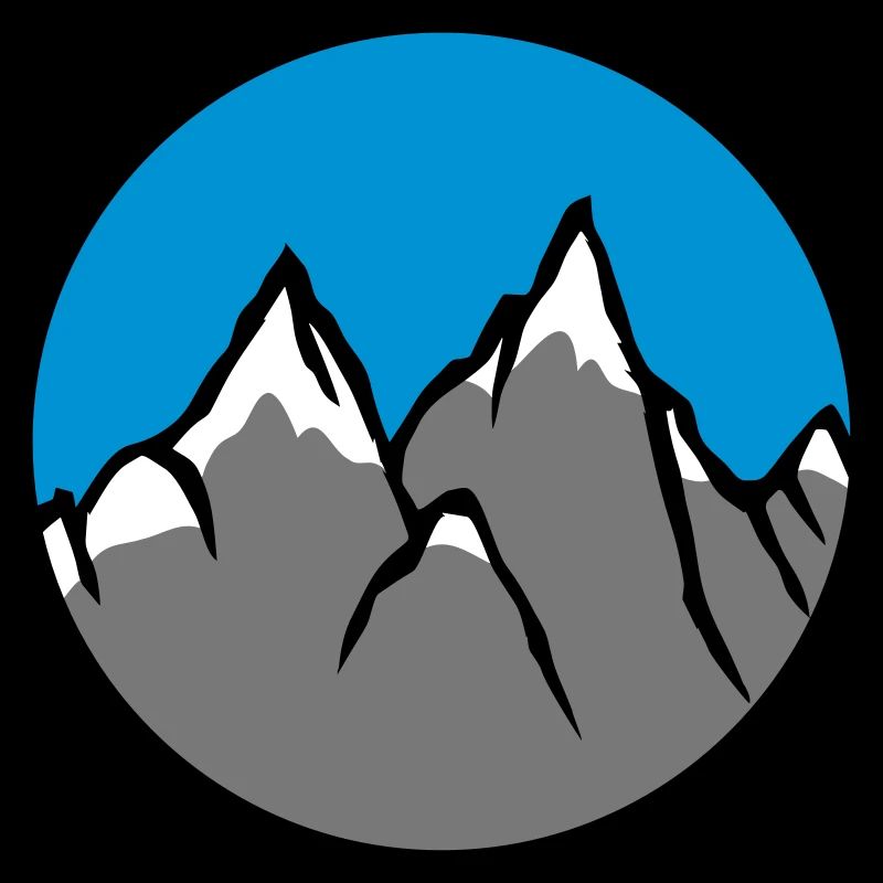 button kreis rund bergsteiger klettern berge hoch