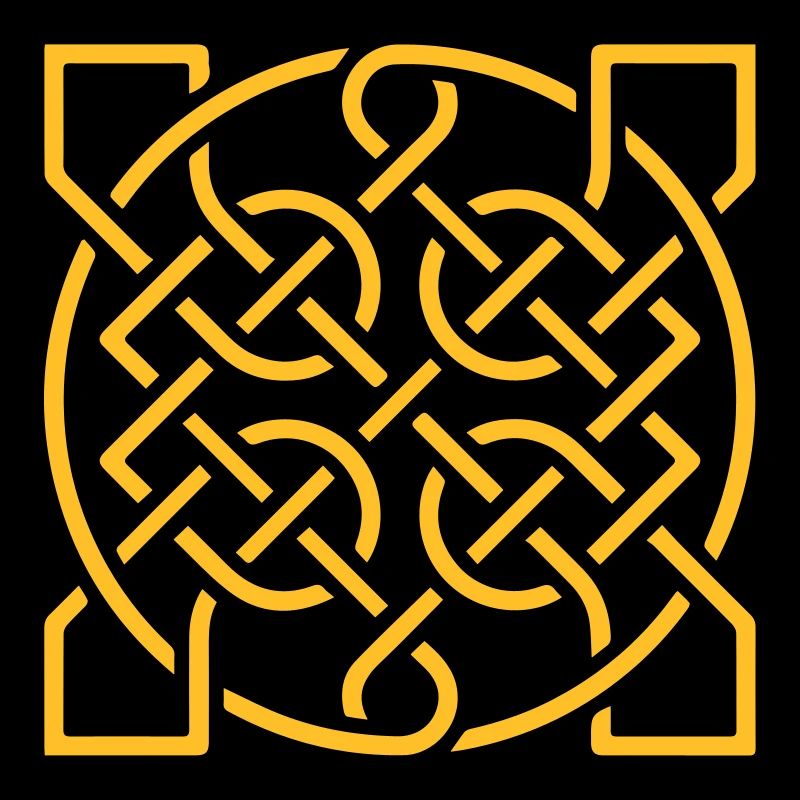 Knot pattern Motif de noeud