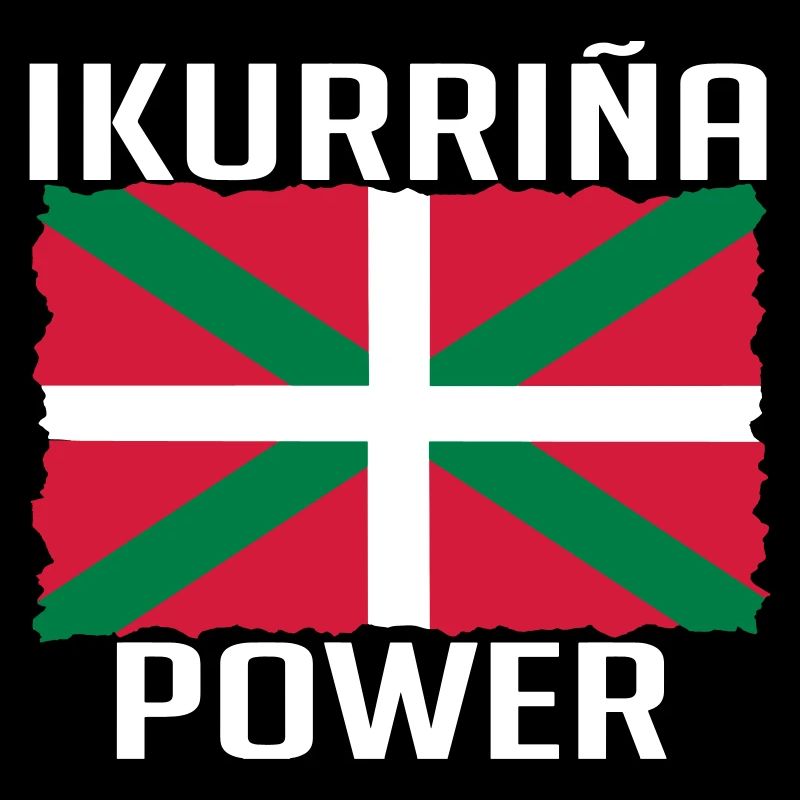 Drapeau Basque Ikurrina power