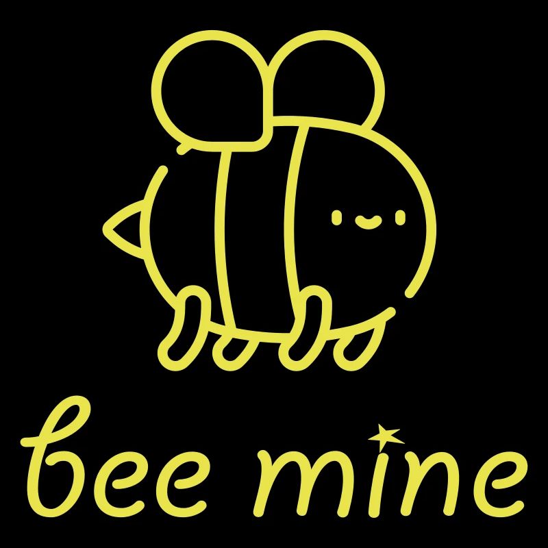 bee mine honeybee bee saying funny gift