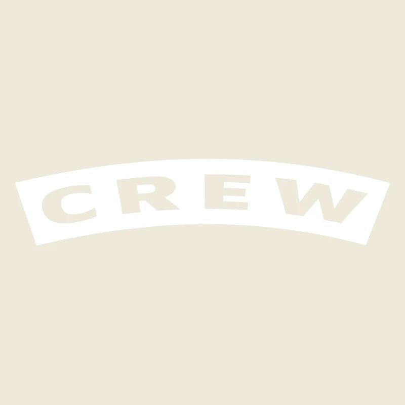 Crew curved patch